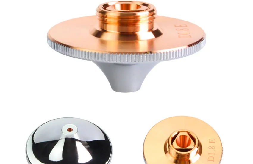 Laser cutting nozzle size chart guide for Raytools and Precitec