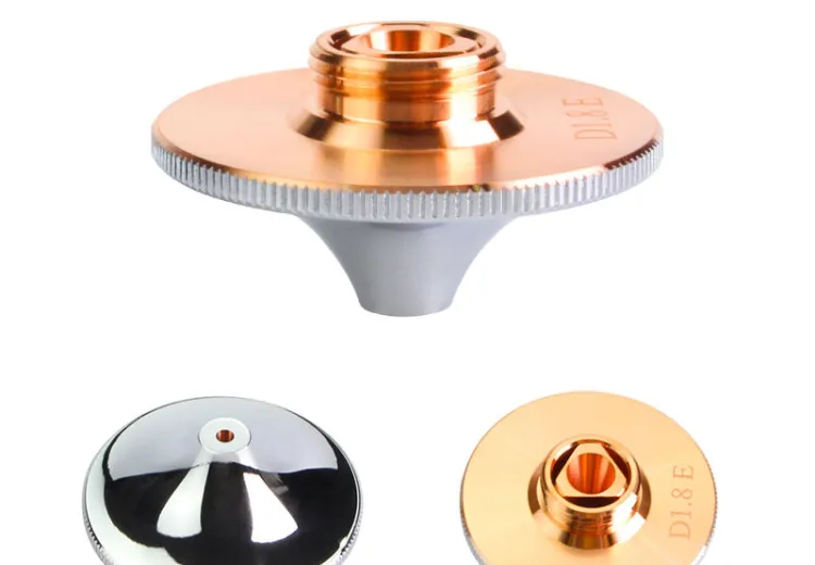 Laser cutting nozzle size chart guide for Raytools and Precitec